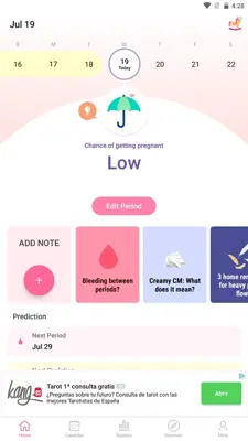 Ovulation Calendar & Fertility android App screenshot 0