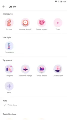 Ovulation Calendar & Fertility android App screenshot 9