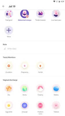 Ovulation Calendar & Fertility android App screenshot 10