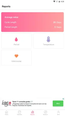 Ovulation Calendar & Fertility android App screenshot 3