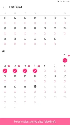 Ovulation Calendar & Fertility android App screenshot 7